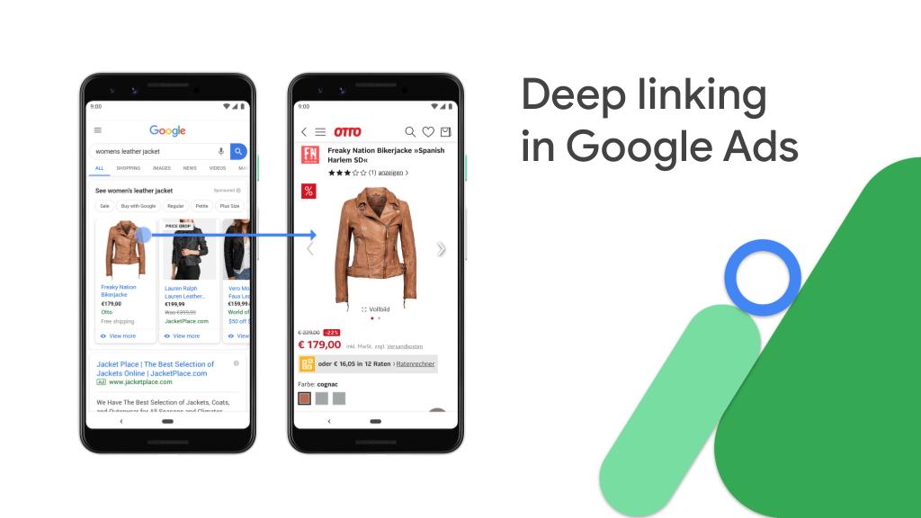 deep linking in google ads