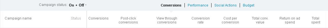LinkedIn conversion tracking - statistieken