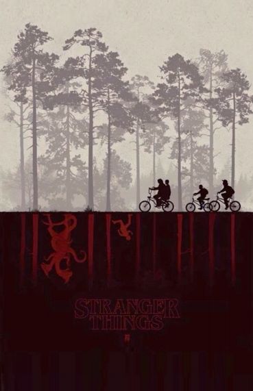 Poster Netflix serie Stranger Things