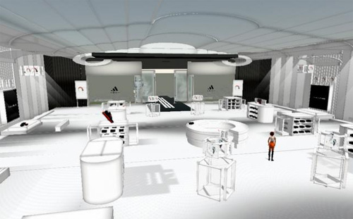 Adidas opent winkel in Second Life
