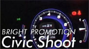 Bright's promotie van de nieuwe Honda Civic