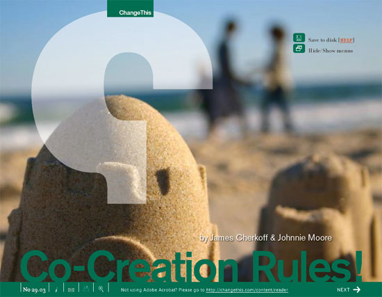 Co-creation rules!