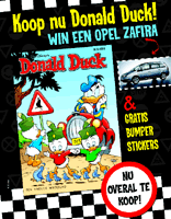 Lezertjes van Donald Duck kunnen Opel Zafira winnen