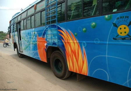 Firefox bus in India