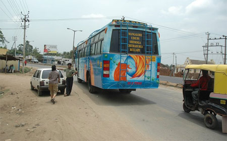 Firefox bus in India