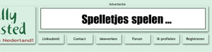 Commerciele banner op Totally Flabbergasted