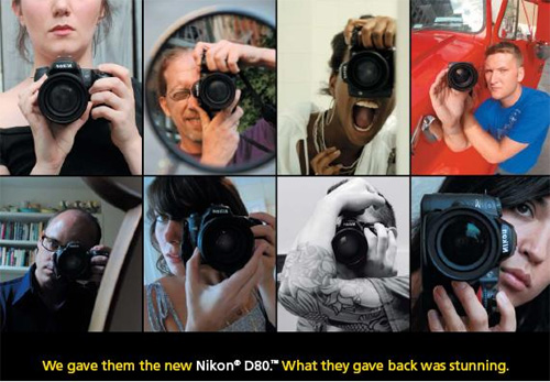 Nikon zet Flickr-gebruikers in voor promotie D80