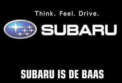 Subaru is de baas