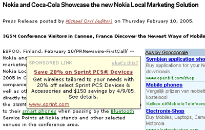 Nokia and Coca-Cola Showcase the new Nokia Local Marketing Solution 