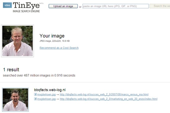 TinEye: Image Search Engine