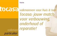 Tocasa.nl brengt particulieren en vakmensen bij elkaar