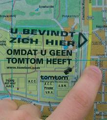 Omdat u geen TomTom heeft!