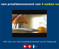 Video-advertentie op i-Telegraaf