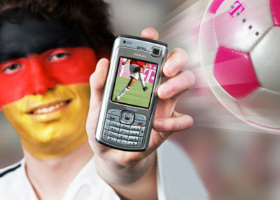 T-Mobile met live WK-voetbal op mobieltjes