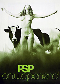 PSP-affiche uit 1971